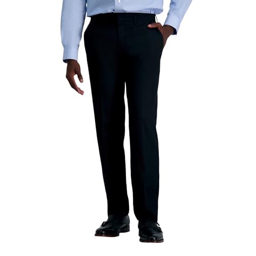 Louis Raphael Men's Premium Stretch Straight Fit Dress Pants