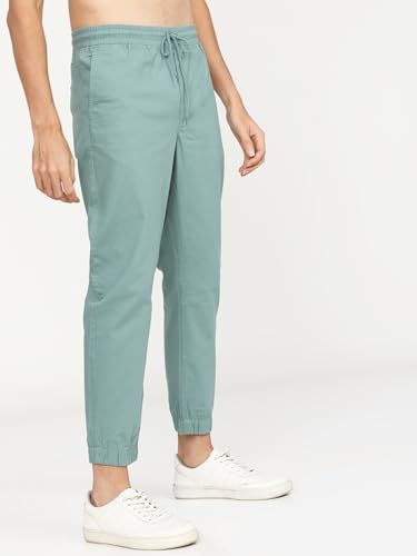 Image of Highlander Men's Cargo Jogger Trousers | Perfect for Casual Outings,Travel & Work Wear with Utility Pockets