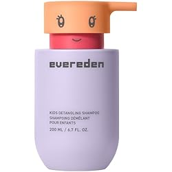Evereden Kids Shampoo | Detangling Shampoo for Girls with Curly or Straight Hair | Clean, Non-Toxic, and Gentle Haircare | Sulfate-Free, Hypoallergenic, Safe for Daily Use | 6.7 fl oz