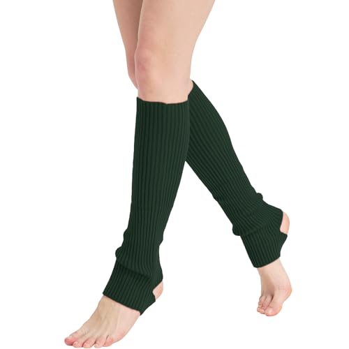 Image of Nanxson Knit Ribbed LegWarmer Women Knit Calf Accessories Leg Sleeves | Solid Neon Boot Socks,Y2K 80s Women's Lolita LegWarmer,Sports Party Yoga Dance Accessories,Winter Ankle Heap Kawaii Sock