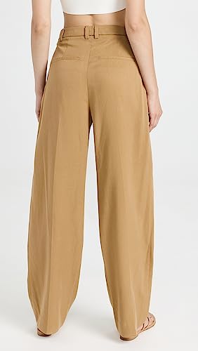 Vince Women's Drop Waist Pleated Trousers3