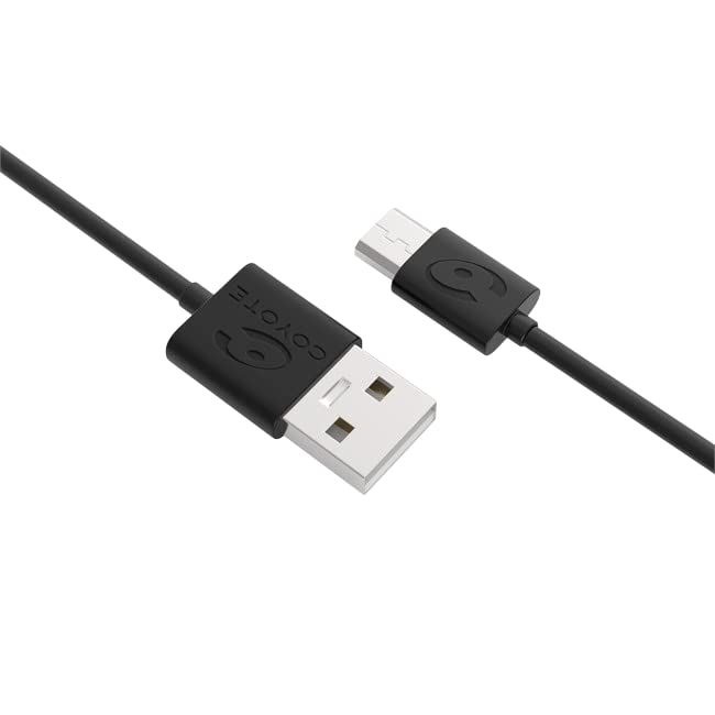 Coyote – Câble USB de mise à jour, Data et Charge – Câble USB vers micro USB – Charge et synchronisation des données sur ordinateur - Compatible mini, S, NAV, NAV+