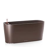 Lechuza Pflanzgefäß Delta 20 Espresso metallic 15577