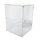 TECHTONGDA 9 Holes Ice Cream Cone Holder Clear Acrylic Display Cabinet