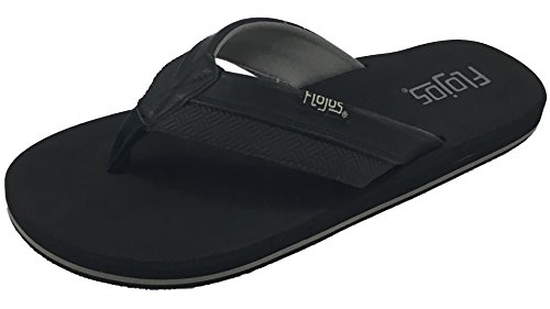 FLOJOS Men's Ryan, Black, 11 M US