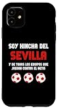 moviles baratos sevilla segunda mano Fácil instalación Carcasa para iPhone 11 Sevilla Regalo Aficionado Deporte Fútbol