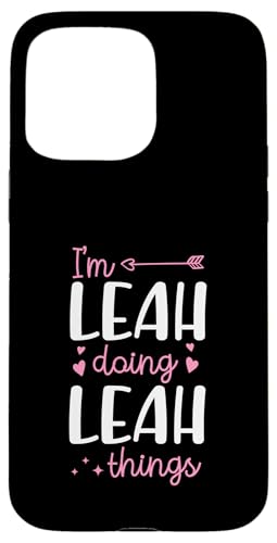 I'm Leah Doing Leah Things �p�[�\�i���C�Y ���O �X�}�z�P�[�X iPhone 15 Pro Max �p