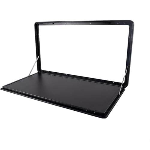 Table pliante de camping en aluminium avec support mural compact et léger
