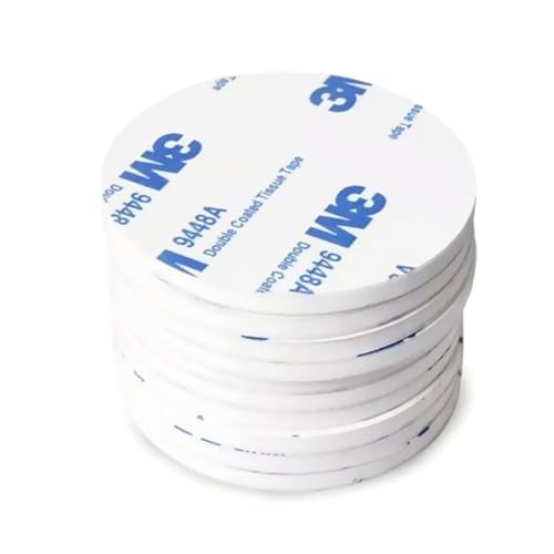 12PCS 3M Double Sided Foam Sticker Tape Side Wall Car Self Adhesive Pads Round/Square (Round: 30 x 30)