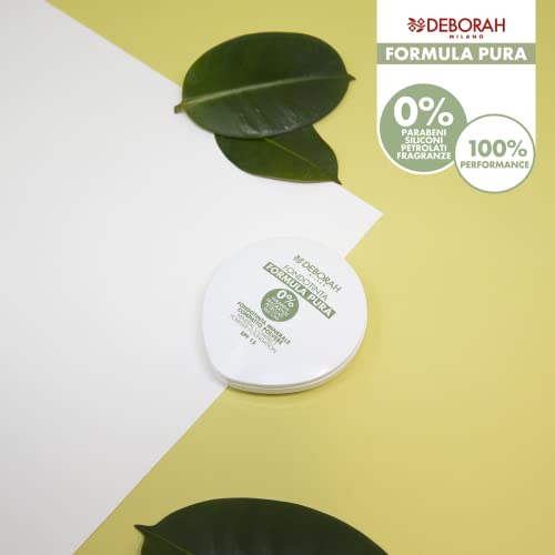 DEBORAH 0% Pure Foundation Compact 04 Amber Make-Up And Cosmetic - Image 2
