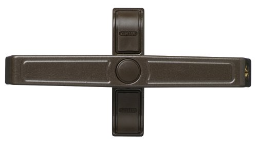 Preisvergleich Produktbild ABUS Fenster-Zusatzschloss Doppelflügelfenster 2520, braun, 20301