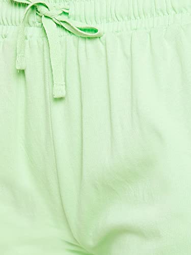 Image of Clovia Women's Cotton Printed Top & Boxer Shorts Set