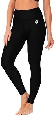 Womens Water Swim Pants Sun Protection Swimsuit Pants High Waisted Long Beach Leggings Black M