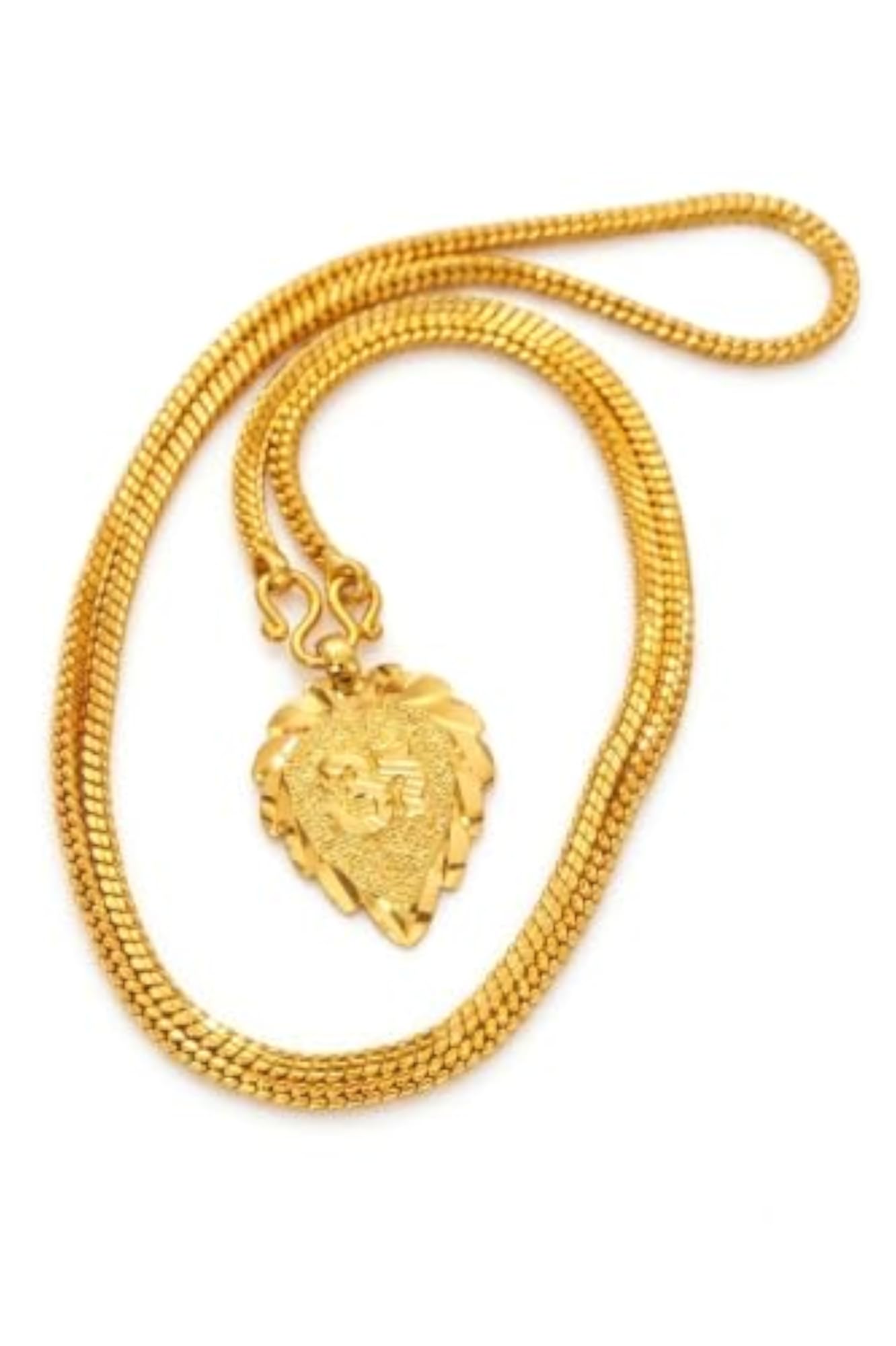 Men's Paul Chain 24 Inch Ohm Hindu Design Mangalsutra Necklace