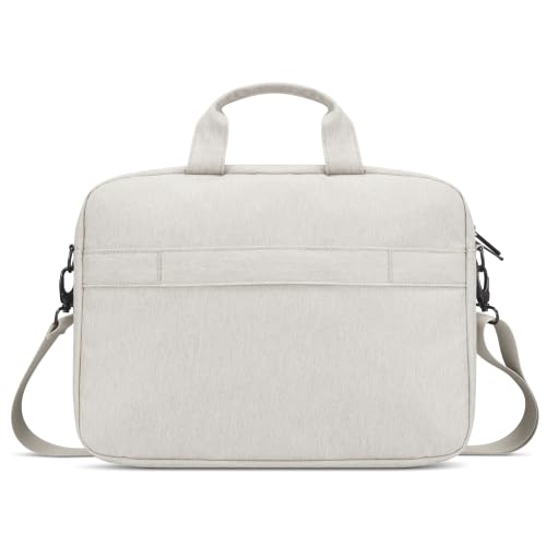 Image of Lenovo 16 inch Laptop Bag T210 (ECO), Water-Resistant Laptop Sleeve Case with EVA Protective Padding, Dual Compartments, Travel Strap, Eco-Friendly Recycled Material, Fits Up to 16-Inch Laptops, Beige