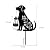 Bshine Dog Solar Light Outdoor Garden Decoration, Waterproof Metal Stake Black Outdoor Statue Lantern, Lawn Ornaments for Yard, Path, Patio, Sculpture Black Dog Gift Halloween Decor Housewarming Gift
