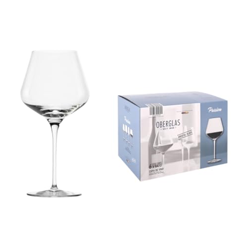 Inde Set de Copas de Vino Passion 640 ml 6 Piezas -...