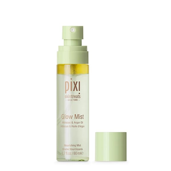 Pixi Beauty Glow Mist | All-Over Mist For Luminous Complexion | Set & Refresh Makeup | Hydrate Skin With 21 Natural Oils | 2.70 Fl Oz