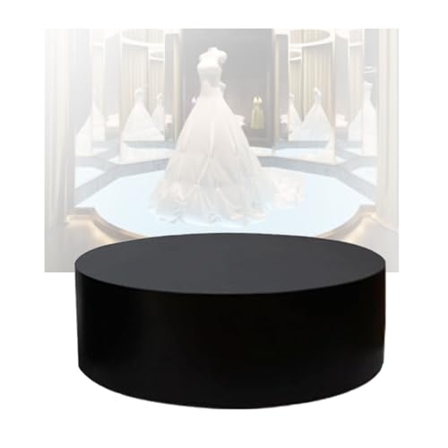 Plateforme de présentation de mannequins ronde pour éviter les vitrines plates