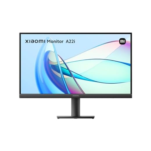 Xiaomi Mi Desktop Monitor A22i 22" - Monitor de 22" FHD (1920x1080, 75Hz, HDMI 1.4 x1, 178°, 250 nits, Protección Luz Azul), Negro (Versión ES)