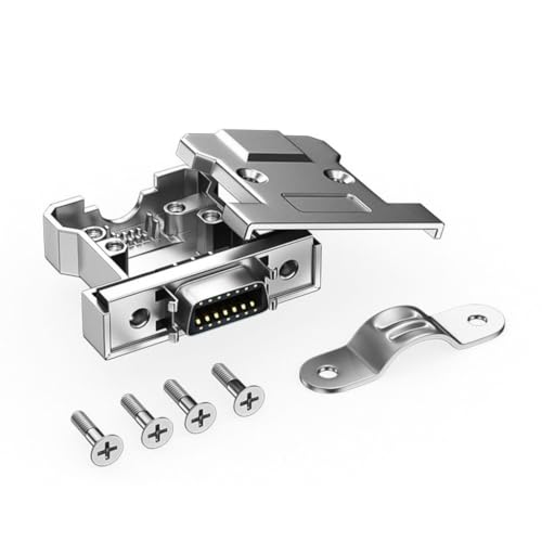 Conector SCSI hembra CN14 a CN68 con carcasa metálica estándar