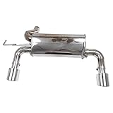 Broaddict Performance Exhaust System Fit for Ford Bronco 2021-2024 Stainless Steel, Sliver 2-Pipes