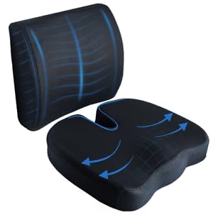 Soutien lombaire en mousse de qualité supérieure pour une posture parfaite sur votre fauteuil