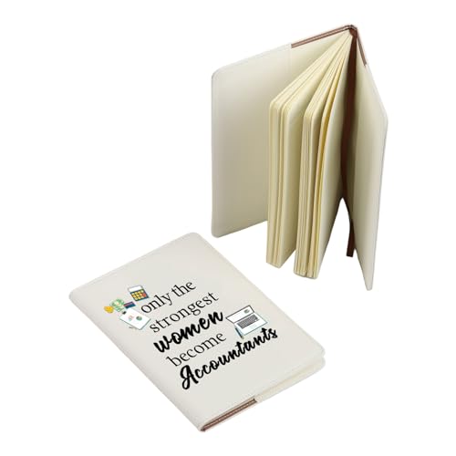 Carnet de notes comptable à couverture rigide et papier haute densité