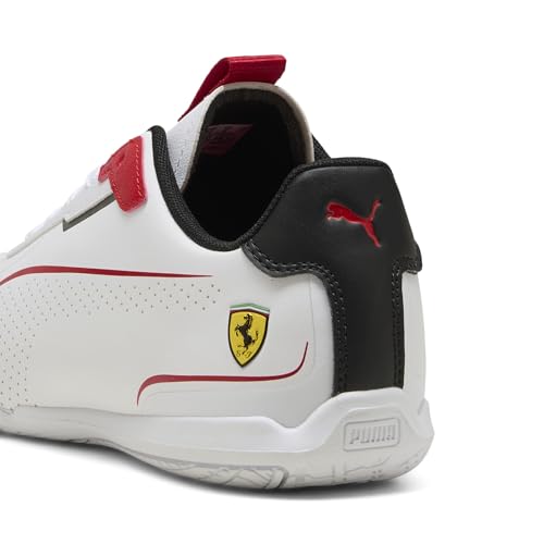 PUMA Erwachsene Scuderia Ferrari Neo Cat 3.0 Sneakers 42.5, White Black – Ansicht 2