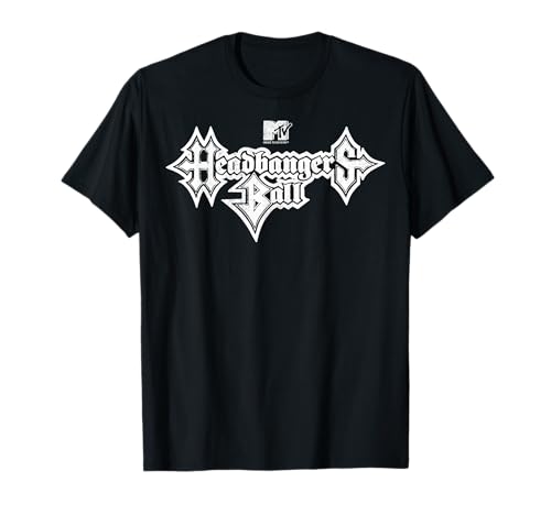 MTV Headbangers Ball Outline Logo T-Shirt