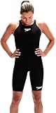 Speedo Damen Fastskin LZR Ignite Knielanger Badeanzug | Tech-Suit | Racewear | Von der FINA zugelassen Black 18