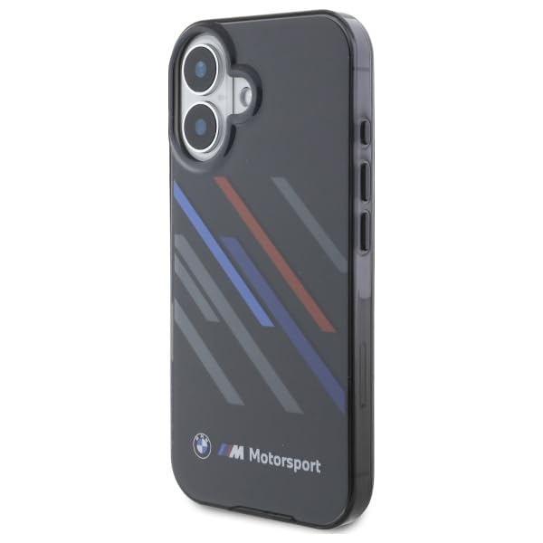 Coque Anti-Rayures iPhone 16 Plus BMW Motorsport Rigide Noir