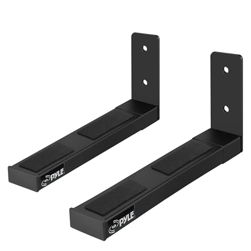 Soportes altavoces pared Pyle con brazos de acero regulables juego de 2 piezas para hogar 4