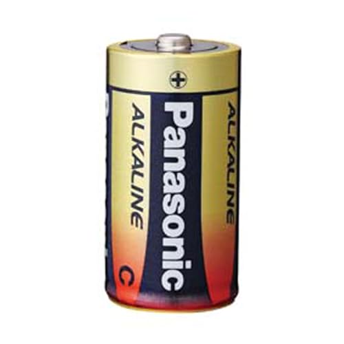 Image of Panasonic Alkaline C Battery, Pack of 2