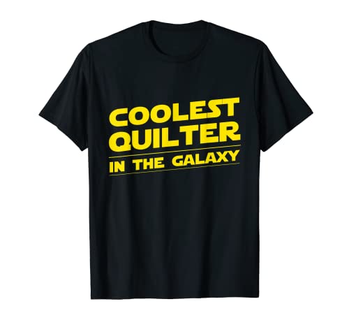 El edredón más fresco en la galaxia Quilter GIfts ropa Camiseta