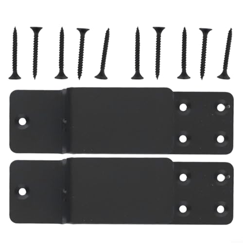 Support barre de sécurité en acier robuste pour porte de maison 2x4 - 5