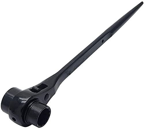 Miniatura 3 de Llave hexagonal de trinquete para andamio, llave de cola puntiaguda hexagonal de 0.748 in x 0.827 in, 1 unidad