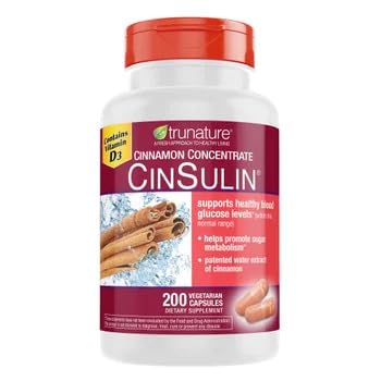 Trunaturee Cinnamon Concentrate Cinsulin 200 Vegetarian Capsule-image-48