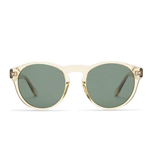 DIFF Cody Designer Round Sunglasses for Men and Women UV400 Protection, Trendy fashion frames