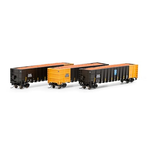 Athearn N Thrall High Side Gondola w/Load DJJX #3 3 ATH3876 N Rolling Stock