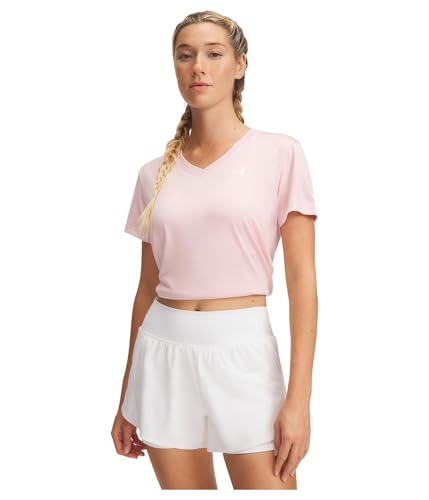 Image of Under Armour Women's Tech Twist V Neck Short Sleeve T-Shirt