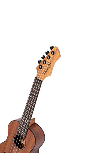 Ortega Guitars Ukulélé Concert acoustique – modèle gaucher – Série Horizon – tête inversée – Acajou, Okoumé (RUHZ-MM-L) - Les Beatles, Paul McCartney, John Lennon, RIngo Starr, George Harrison Ortega Guitars Ukulélé Concert acoustique - modèle gaucher - Série Horizon - tête inversée - Acajou, Okoumé (RUHZ-MM-L) – Image 5
