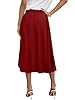 Angerella Women's 2025 Autumn Bohon A-Line Skirt E... #5