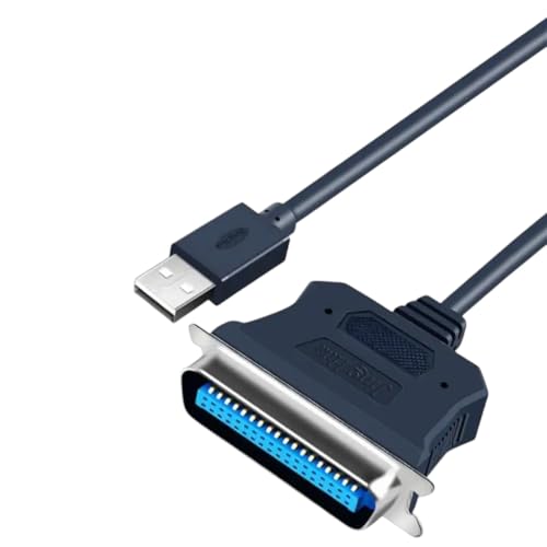 AEWIENGGIG USB to Cn36 36Pin Female Parallel Port Print Converter Cable USB Cable Adapter Male Connector for Devices Accessories