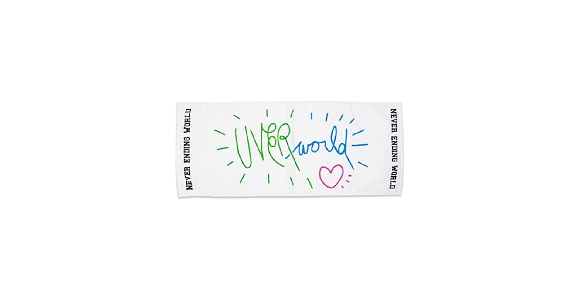 UVERworld レア タオル 特典 新品 UVERworld - 【激レア】UVERworld 真太郎タオル ピンク の通販