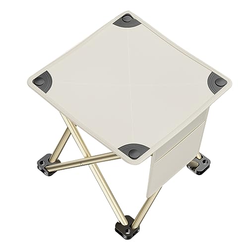 VICASKY Portable Folding Fishing Chair Lightweight Multi Function Camping Stool Compact Outdoor Foot Stool for Fishing Hiking Sports Events Sturdy Construction