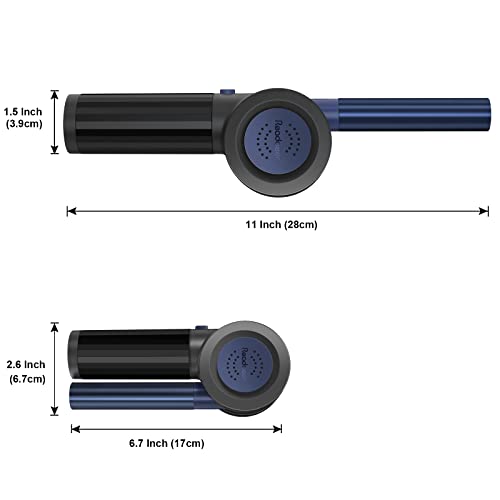Ventilador portátil eléctrico para barbacoa READAEER miniatura 5