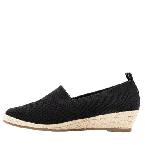 David Tate Womens Bianca Lifestyle Espadrille Slip-On Sneakers3