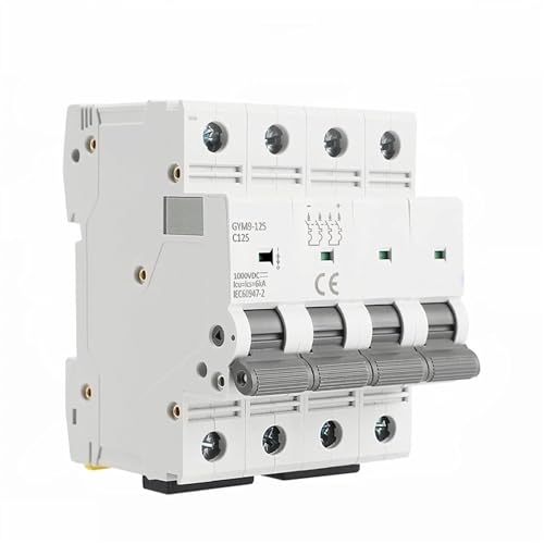 Mini disjoncteur Din Rail GYM9-125 DC 1000V protection 6KA 4P