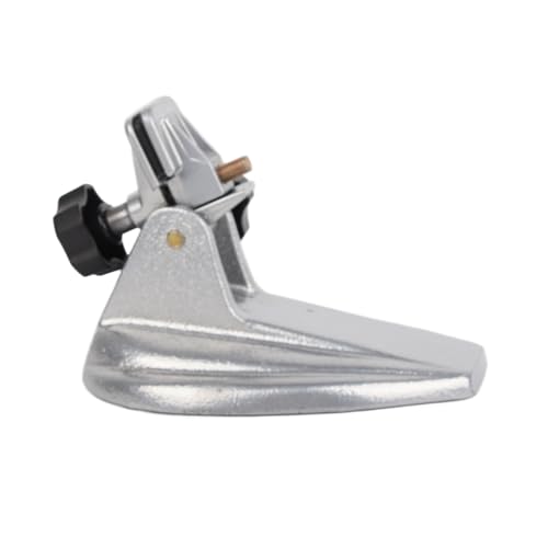 Accuracy Micrometer Holder Micrometer Stand Holder Outside Micrometer Bracket Base Fixing Tool Adjustable Cast Iron Base Inspection Fixture (0-100mm)